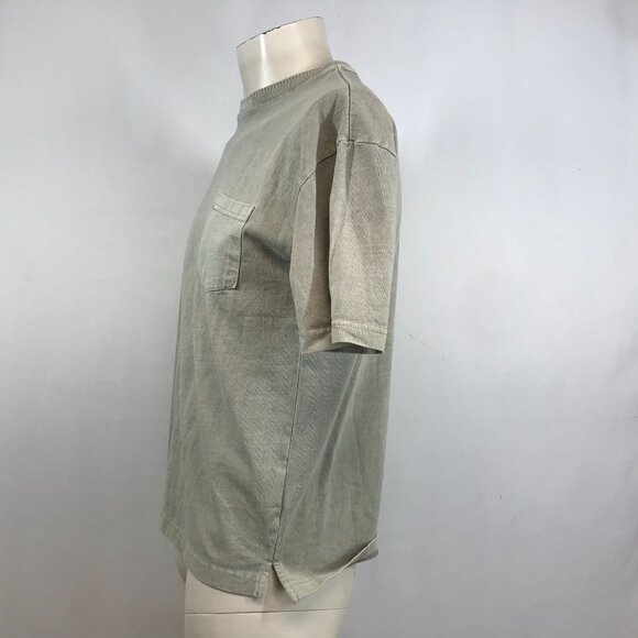 RAGEBLUE- MEN'S SMALL - GRAY SHORT SLEEVE CREW NECK T-SHIRT W/POCKET - Picture 2 of 5